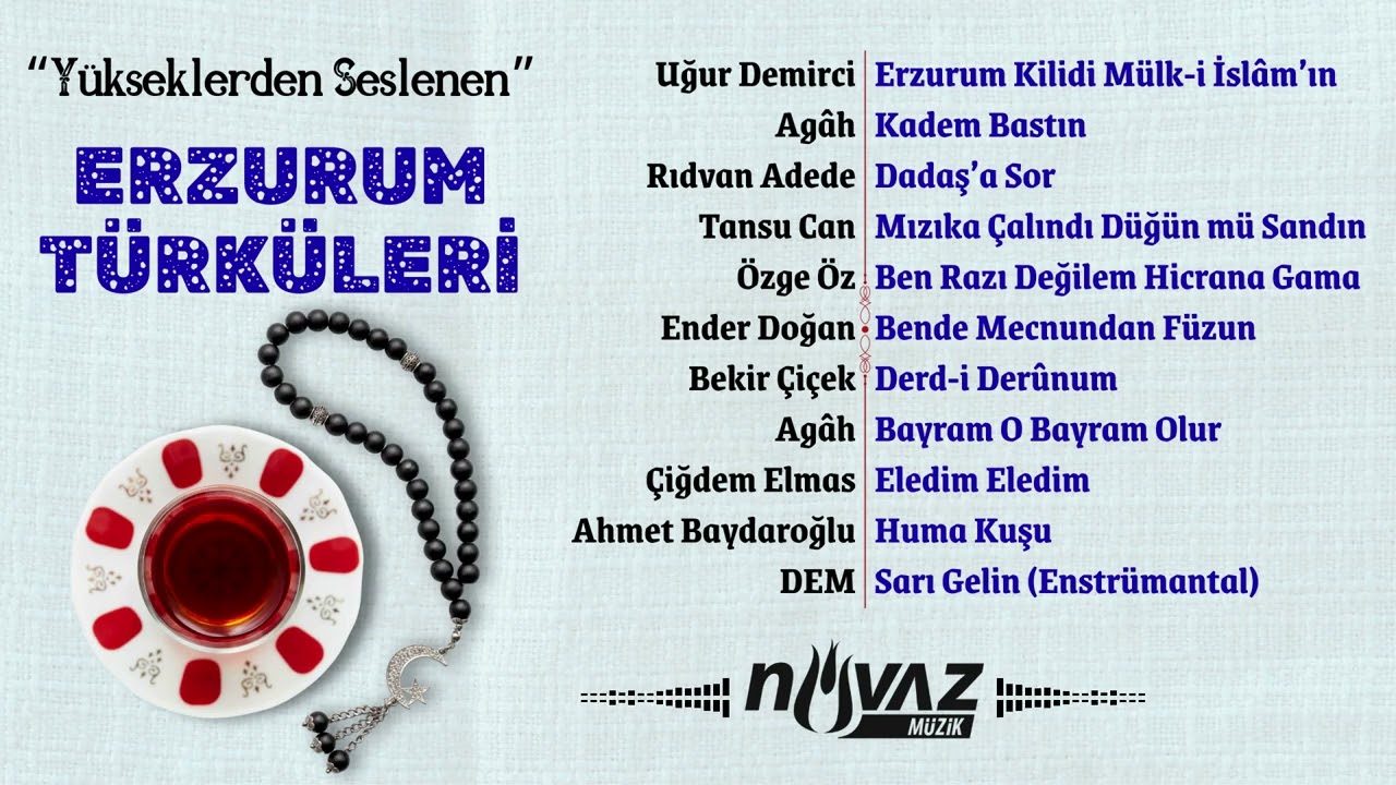 "Yükseklerden Seslenen" | Erzurum Türküleri | 11 Türkü Tek Videoda