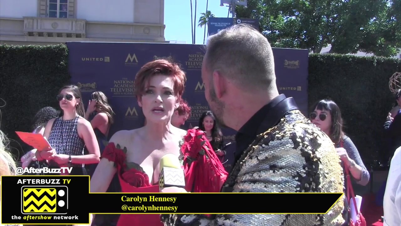 Carolyn Hennesy at the Daytime Emmy Awards 2017