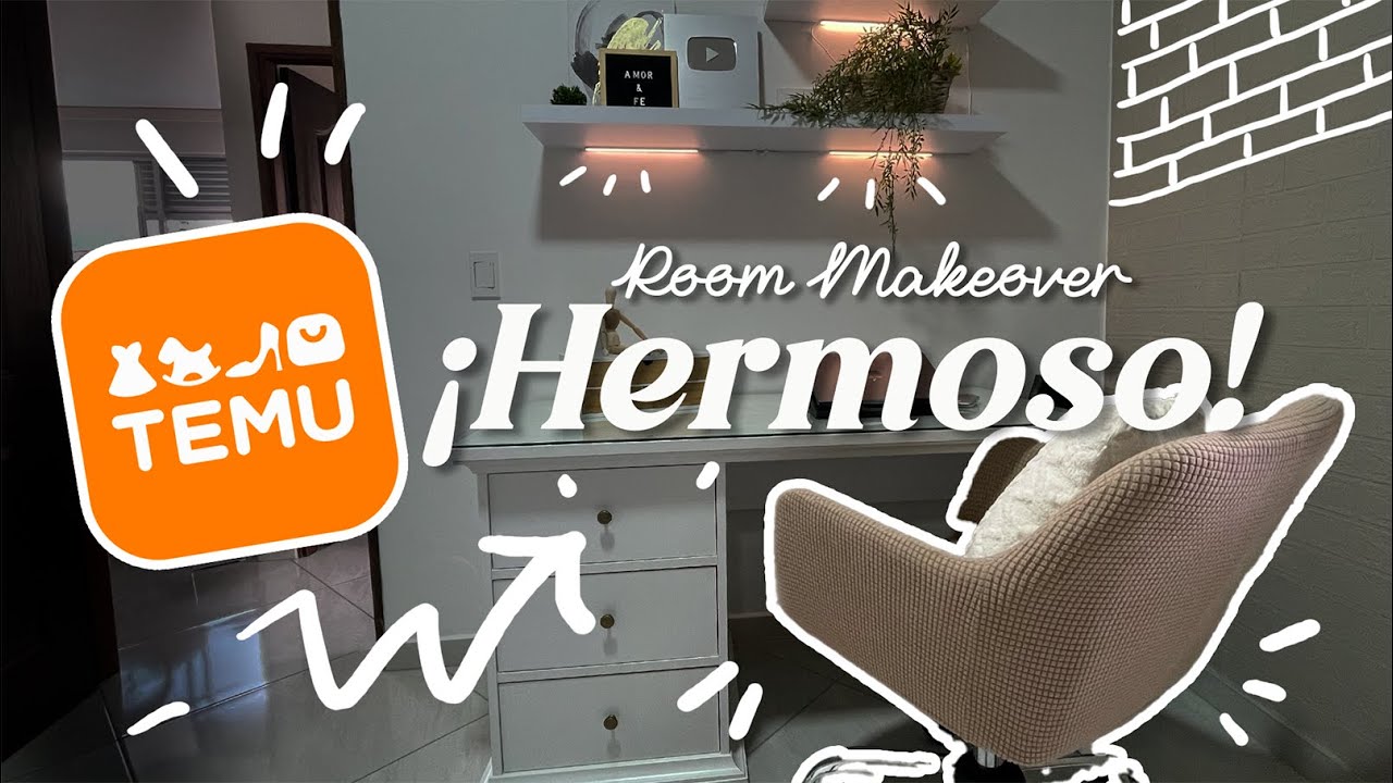 REMODELACIÓN EN CASA con TEMU | Mis Favoritos  #roommakeover  #TEMUColombia | Día de SOL
