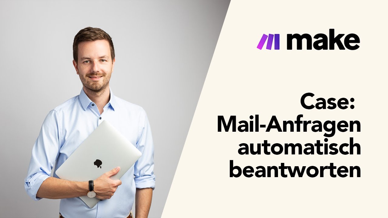 KI automatisiert endlich meine nervigen E-Mails | make.com