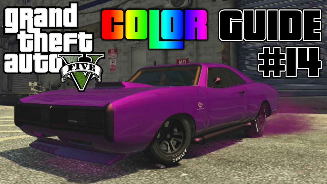 GTA V - Ultimate Color Guide #14 | Best Colors Combos for Imponte Dukes