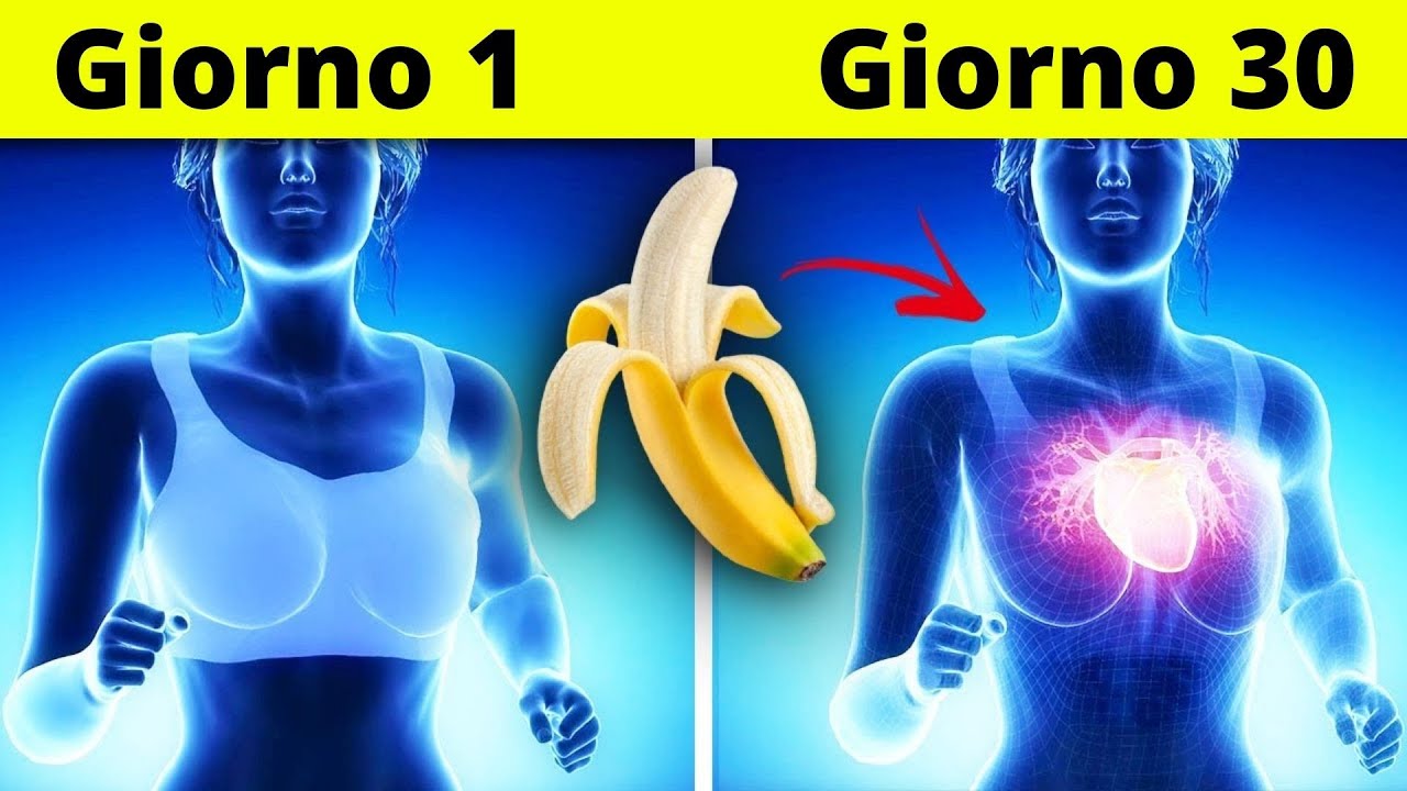 🍌 Il tuo corpo se MANGI BANANA TUTTI I GIORNI 🤔 5 BENEFICI della banana CHE POCHI CONOSCONO