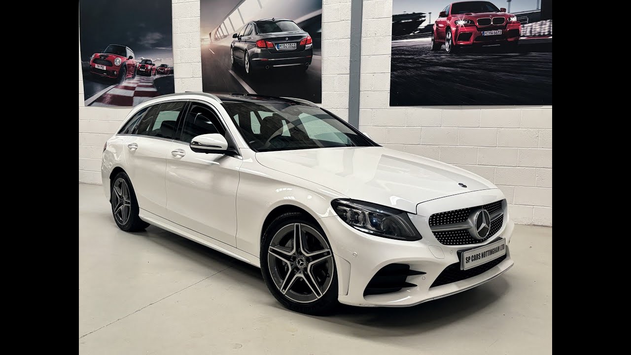 Mercedes-Benz C Class 2.0 C220d AMG Line (Premium Plus) G-Tronic+ Euro 6 (s/s) 5dr Estate