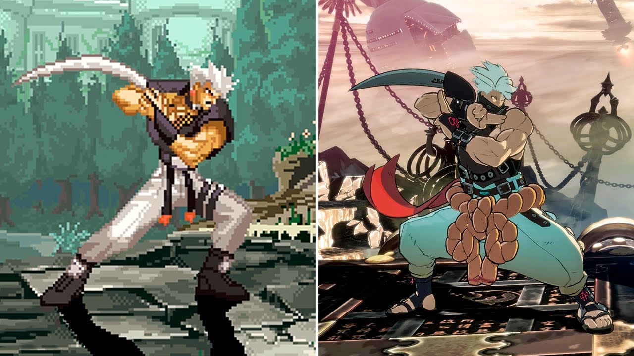 Evolution of Chipp Zanuff's Super Special Moves (1998&ndash;2021)