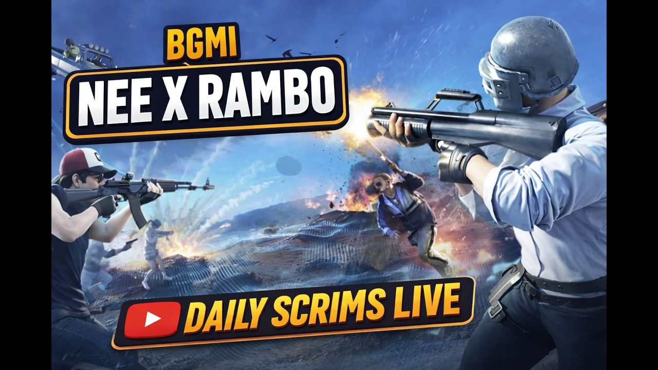 NEE - RAMBO Daily Scrims  LIVE  || Caster JOHN RAMBO YT || MAR 4