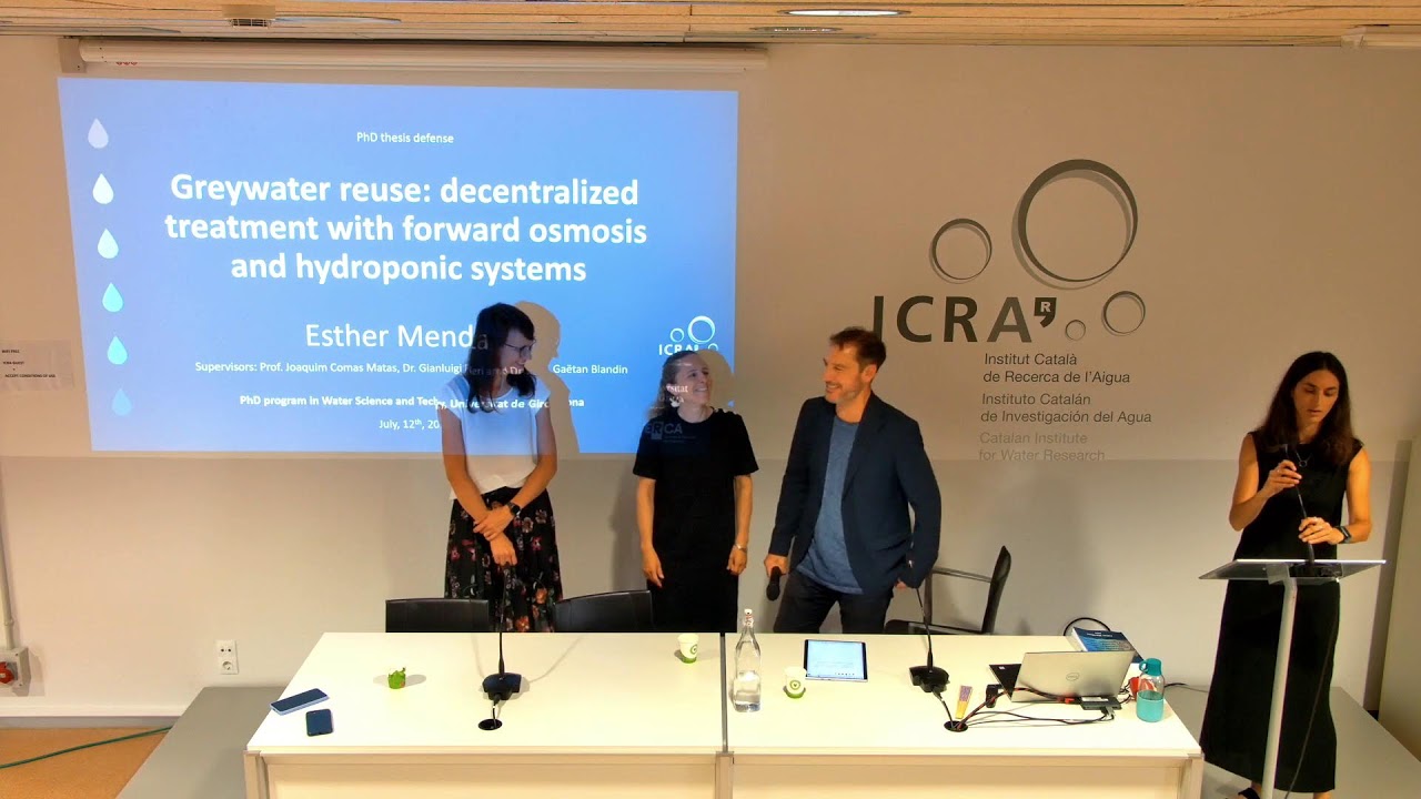 PhD defense Esther Mendoza
