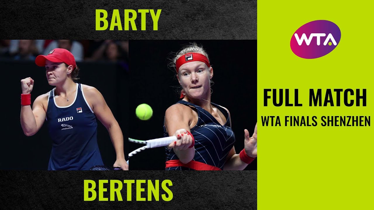 Ashleigh Barty vs. Kiki Bertens | Full Match | 2019 WTA Finals Shenzhen Round Robin