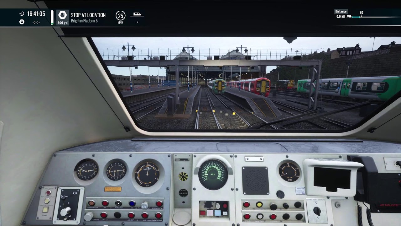 TSW6 Midland Pullman (Crewe - Brighton P3 - Gatwick To Brighton)
