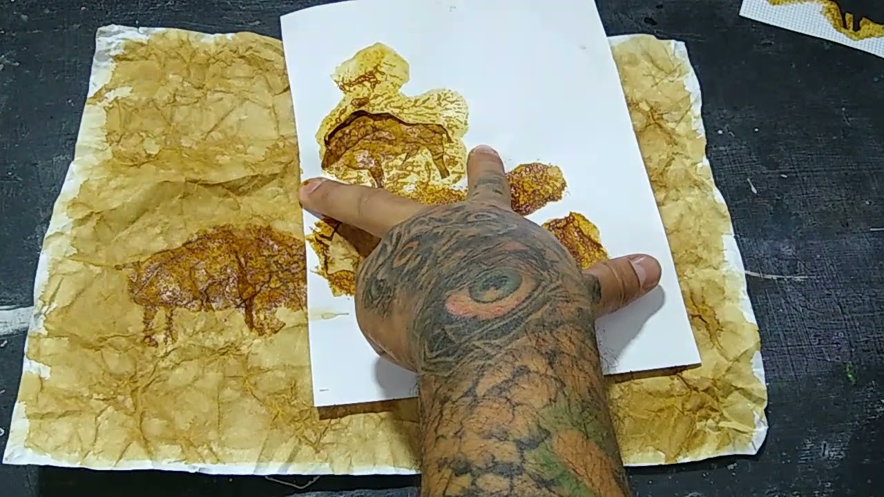 ejercicio de Arte Rupestre