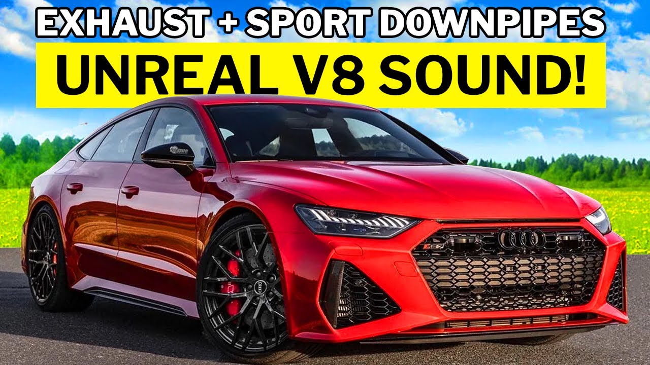 ИДЕАЛЬНЫЙ ЗВУК RS7! Выхлопная система Valvetronic Designs + выхлопные трубы Unitronic Sport Cat