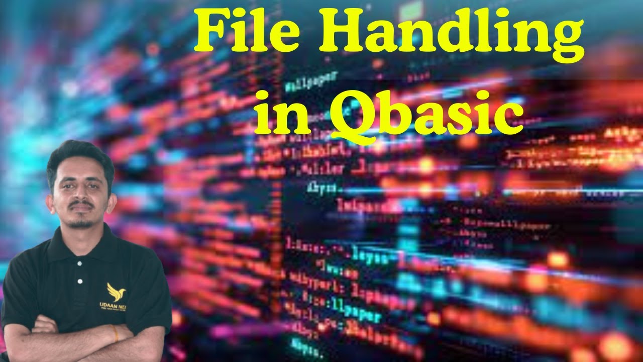 File Handling in QBASIC | Computer Class 10 | BINOD SIR | Udaan Nepal #udaannepal