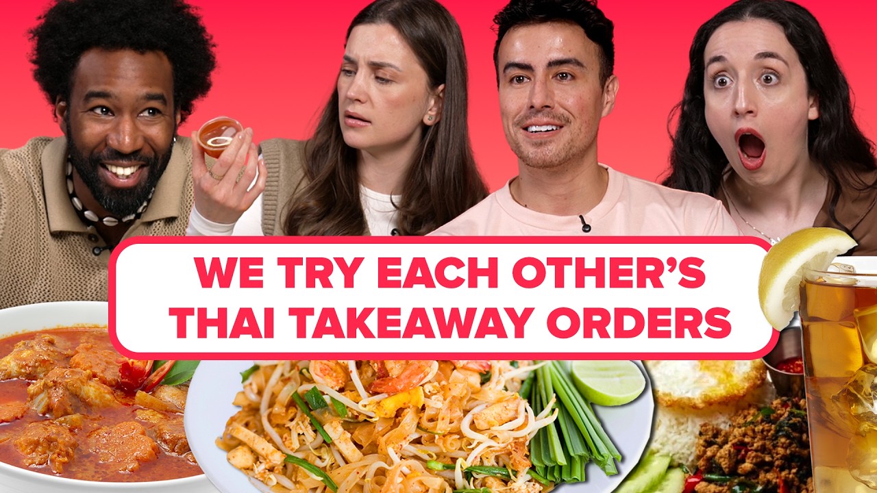 We Try Each Other's Thai Takeaway Orders