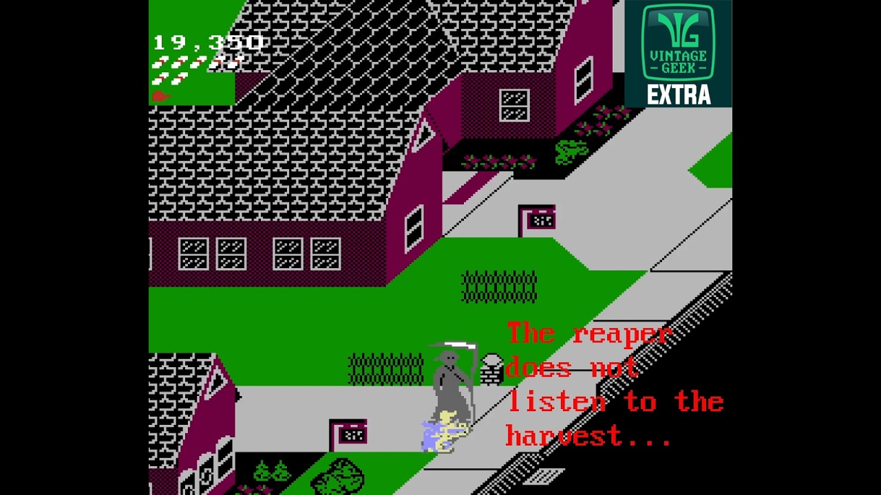 And behold, a pale bike (VGE Playalong - Paperboy)