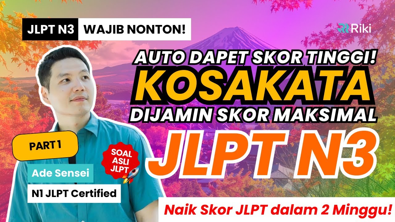 Tips & Trik Mengerjakan Soal Vocabulary JLPT N3 Ini Bikin Skor Melonjak Drastis! 📈 Dijamin!