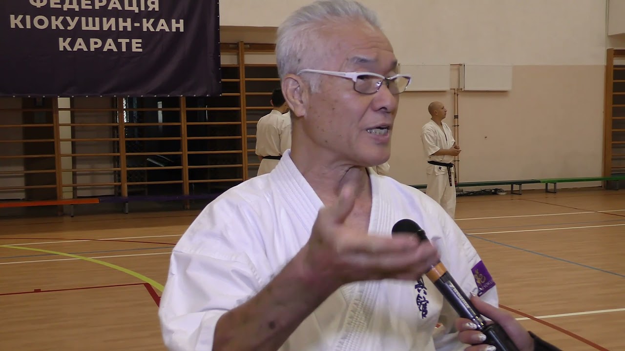Karate seminar with Kancho Royama 2021.Семінар карате з канчо Роямою 2021.