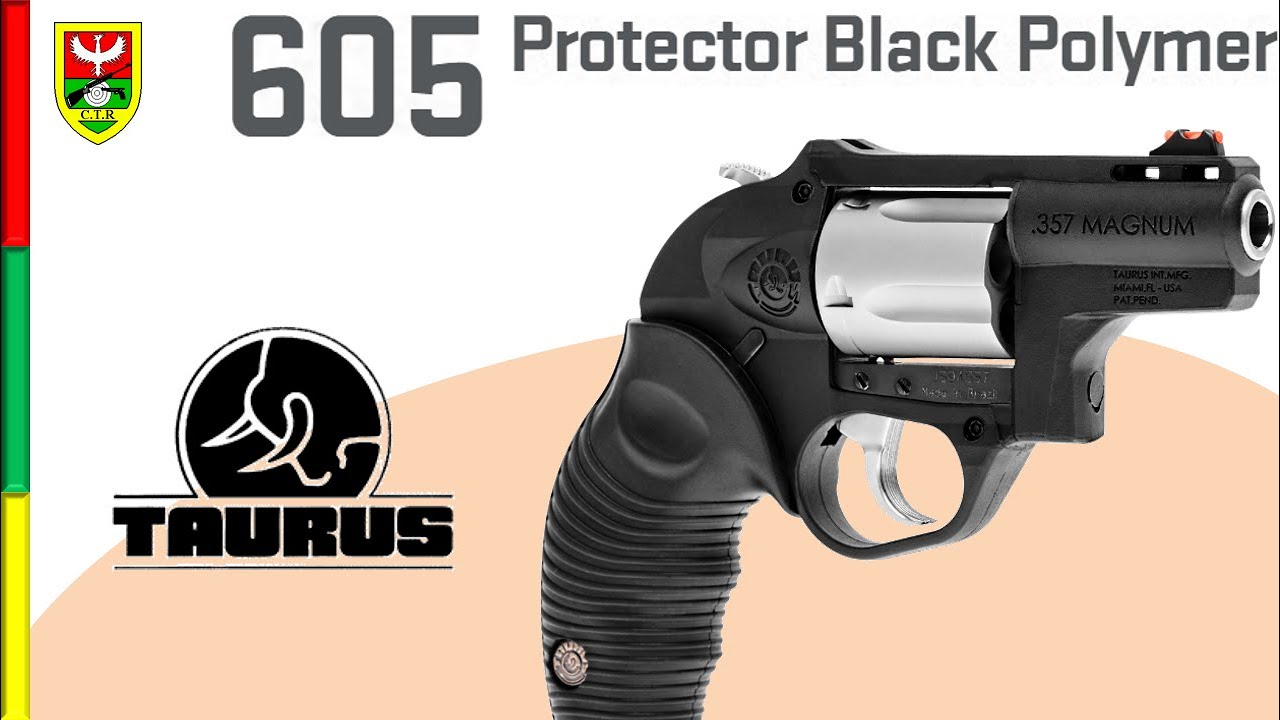 TAURUS 605 Protector Black Polymer - .357 mag 2-inch 5rd