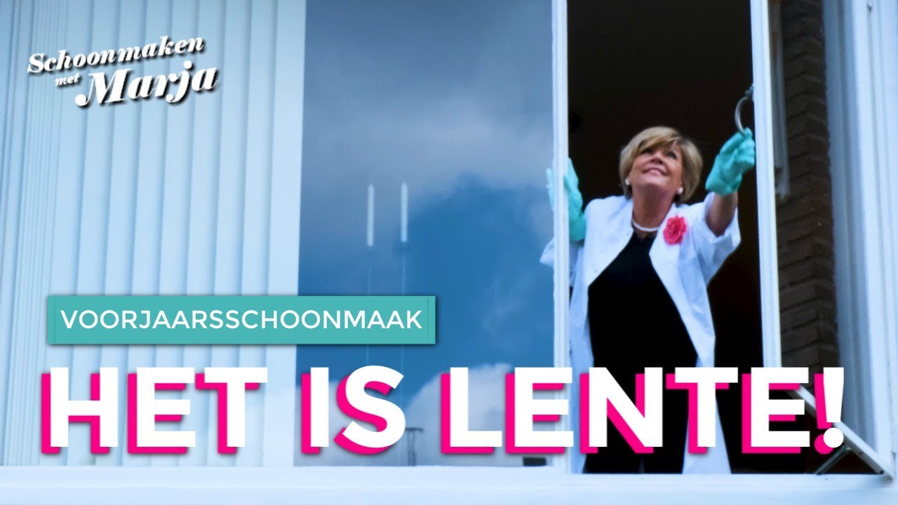 Lentekriebels in huis 🌿 Schoonmaken met Marja Middeldorp