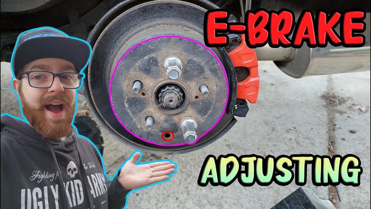 MK3 Supra E Brake Adjustment