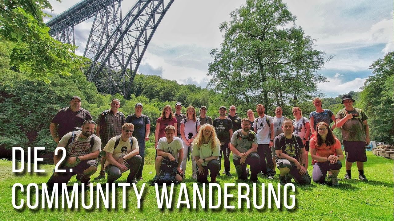 Die 2. Community Wanderung in Solingen | Müngstener Brücke | Natur in NRW | 2022 | Jörg Müller