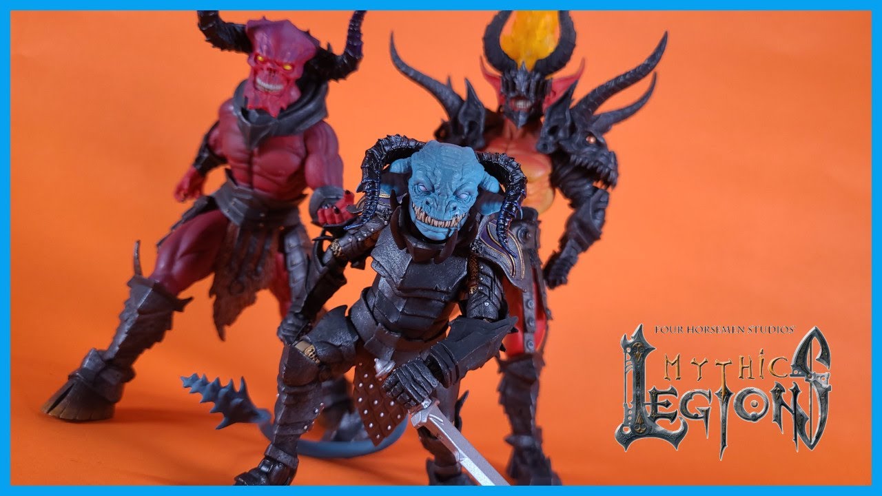 Four Horsemen Studios Mythic Legions Arethyr Wave MALEPHAR Action Figure Review