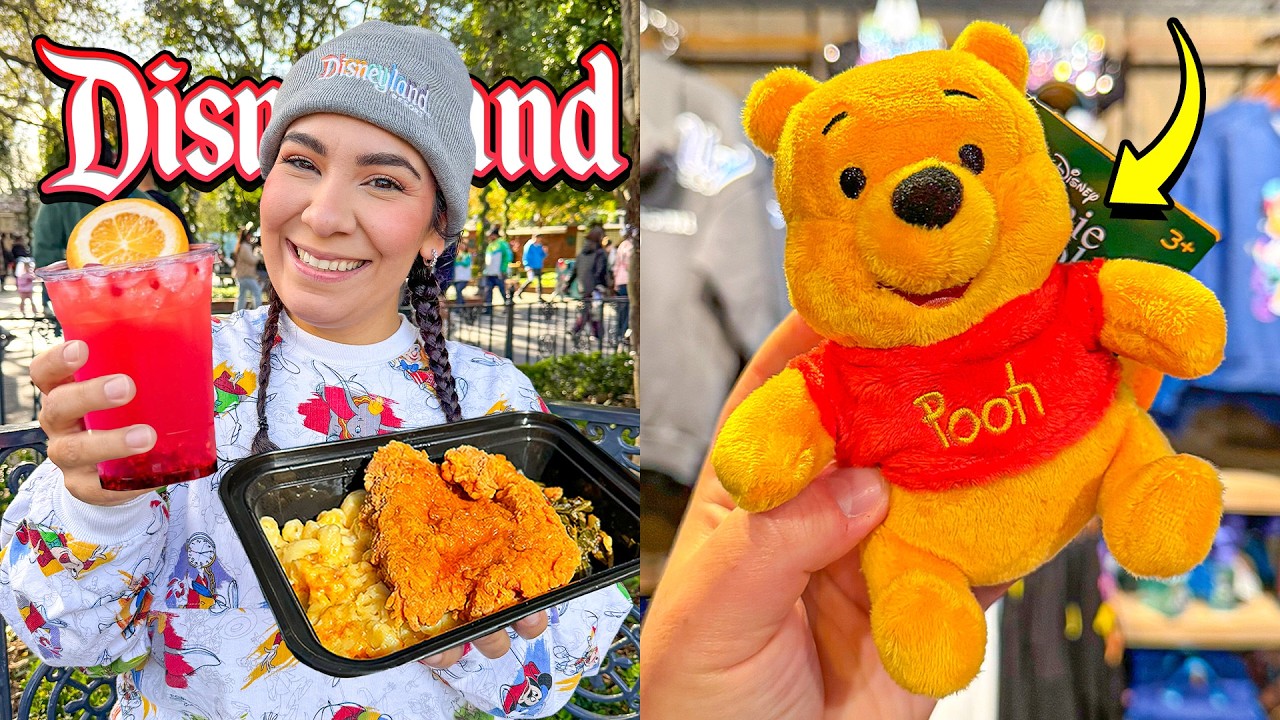 ✨ (NEW!) 2026 RAINY DAY Disneyland Vlog! | New Foods, Merchandise, Rides + MUCH MORE!