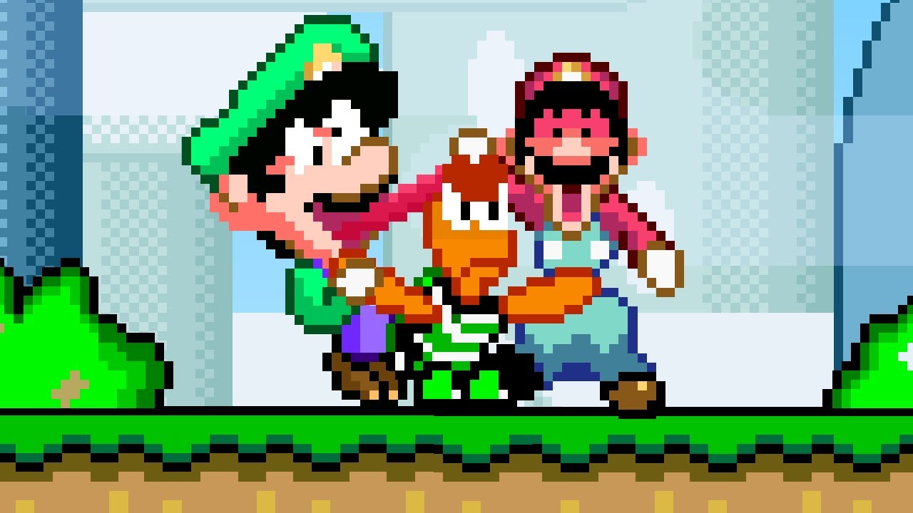 Super Mario and Luigi Bloopers 6