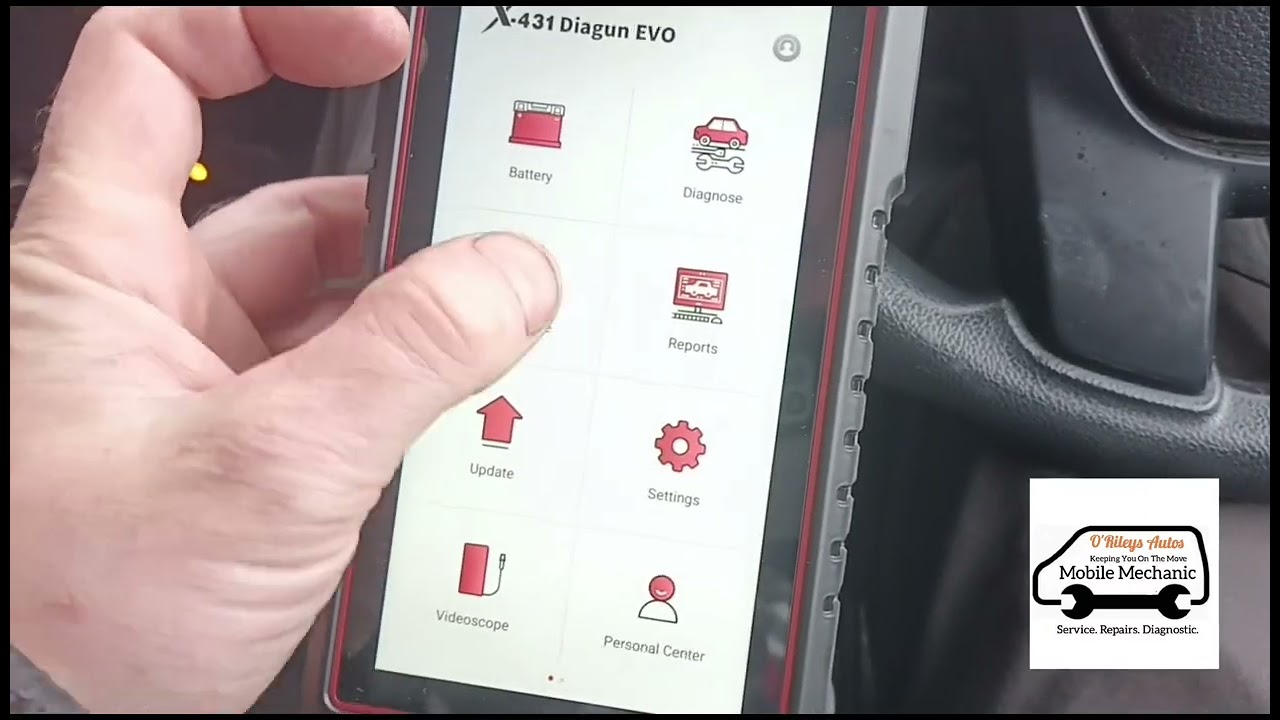 Launch X431 Diagun Evo Diagnostic Scan Tool With Battery Tester & Printer Review