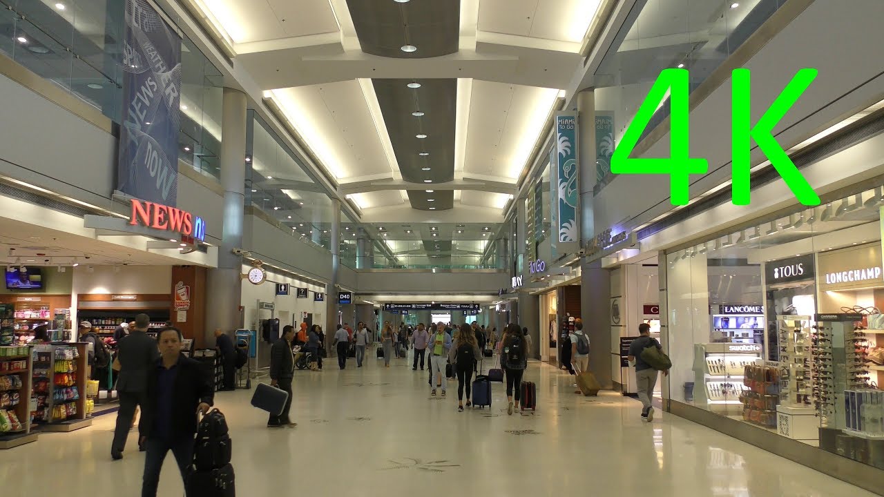 A 4K Tour of Miami International Airport (MIA)