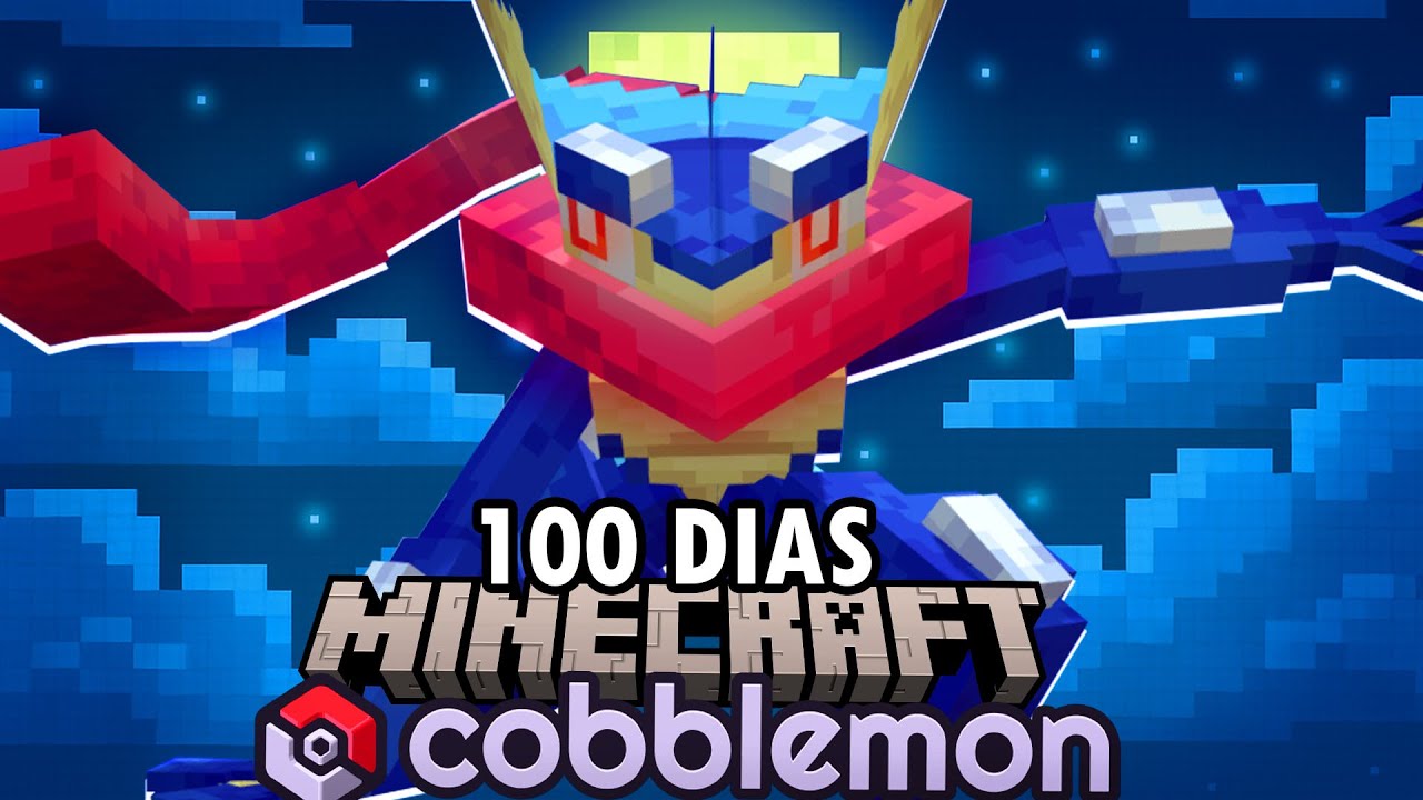 Sobreviví 100 DÍAS en Minecraft POKÉMON (Cobblemon)