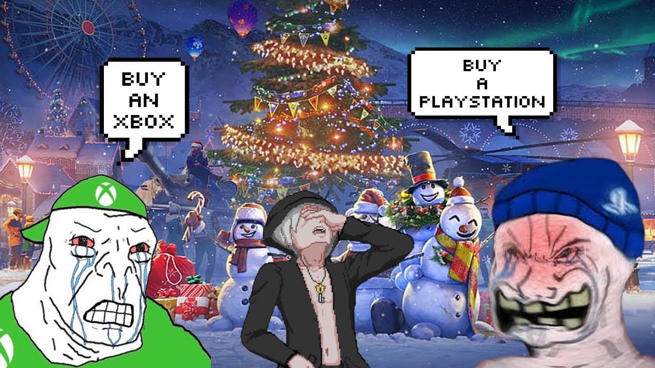 Фанаты PlayStation и Xbox ведут рождественскую войну консолей