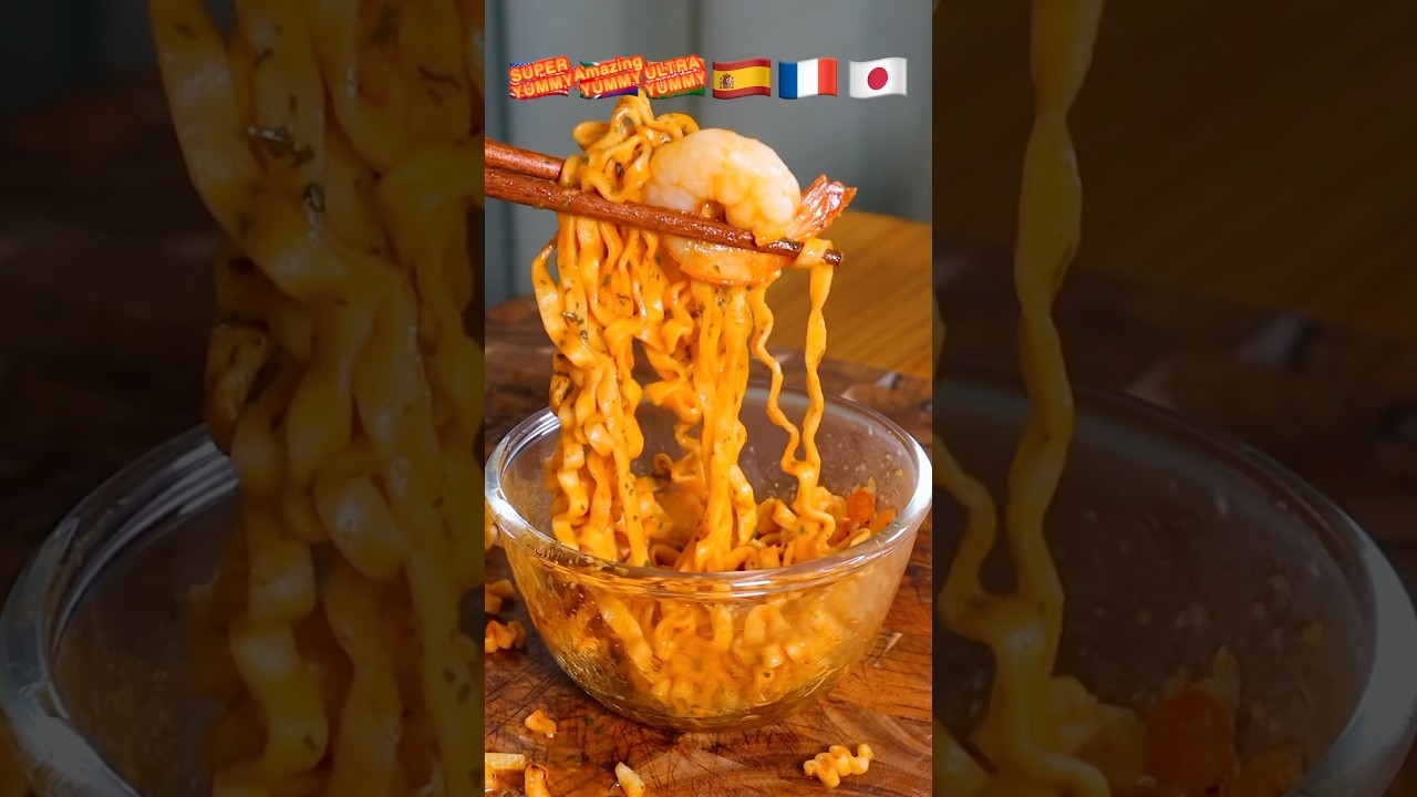 Carbonara buldak🔥 #mukbang #cooking #stoneychoi