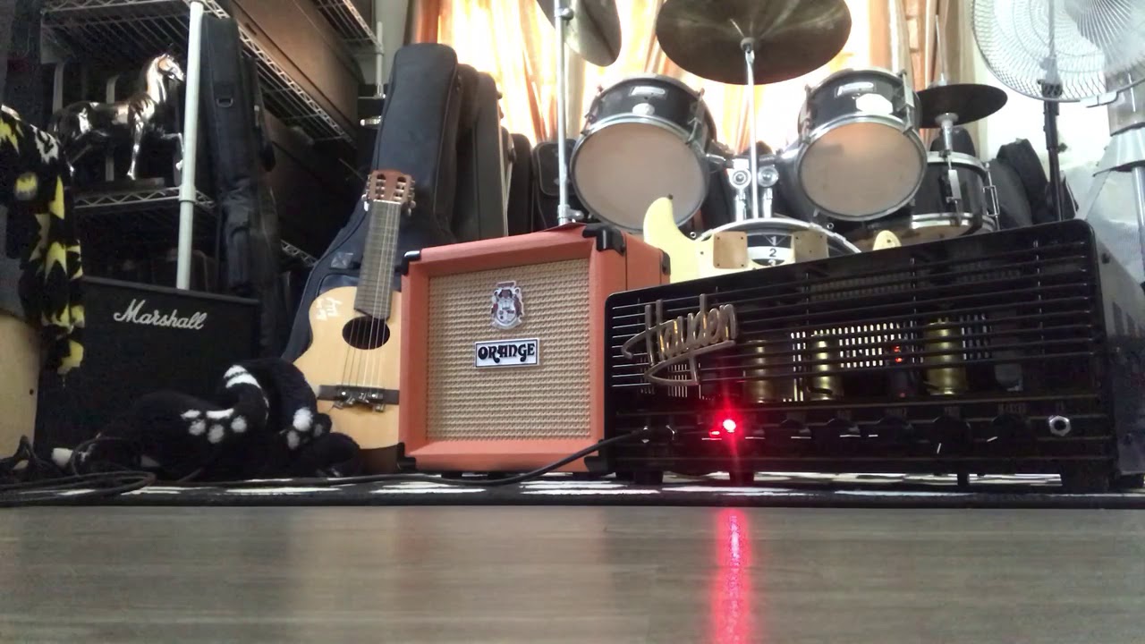 Hayden mofo head with Orange mini cab 8 ohm