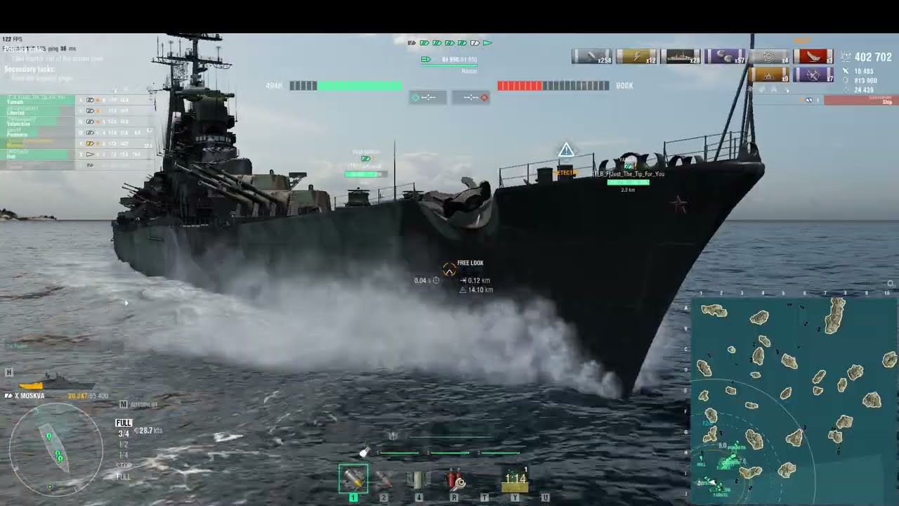 Honest Opinions Moskva Revisited - Raptor Rescue Still A Solid Ship