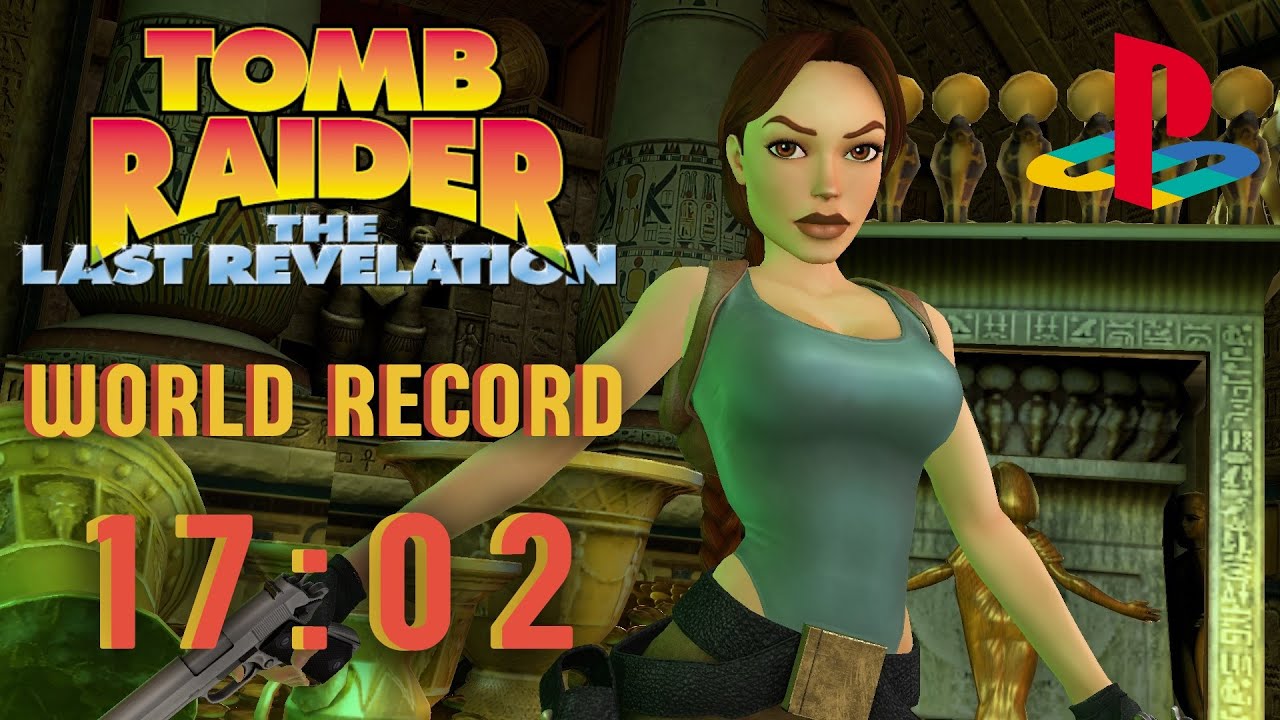 Tomb Raider 4 Last Revelation Any% 17:02 World Record PS1 Speedrun