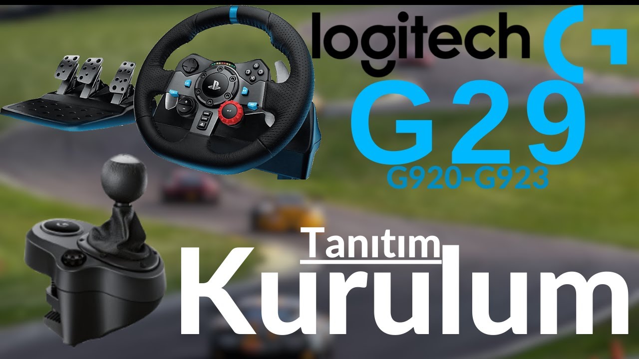 Logitech G29 Direksiyon Seti + Shifter / Vites | İnceleme, Kurulum ve Ayarlar  | Yeni Direksiyonum!