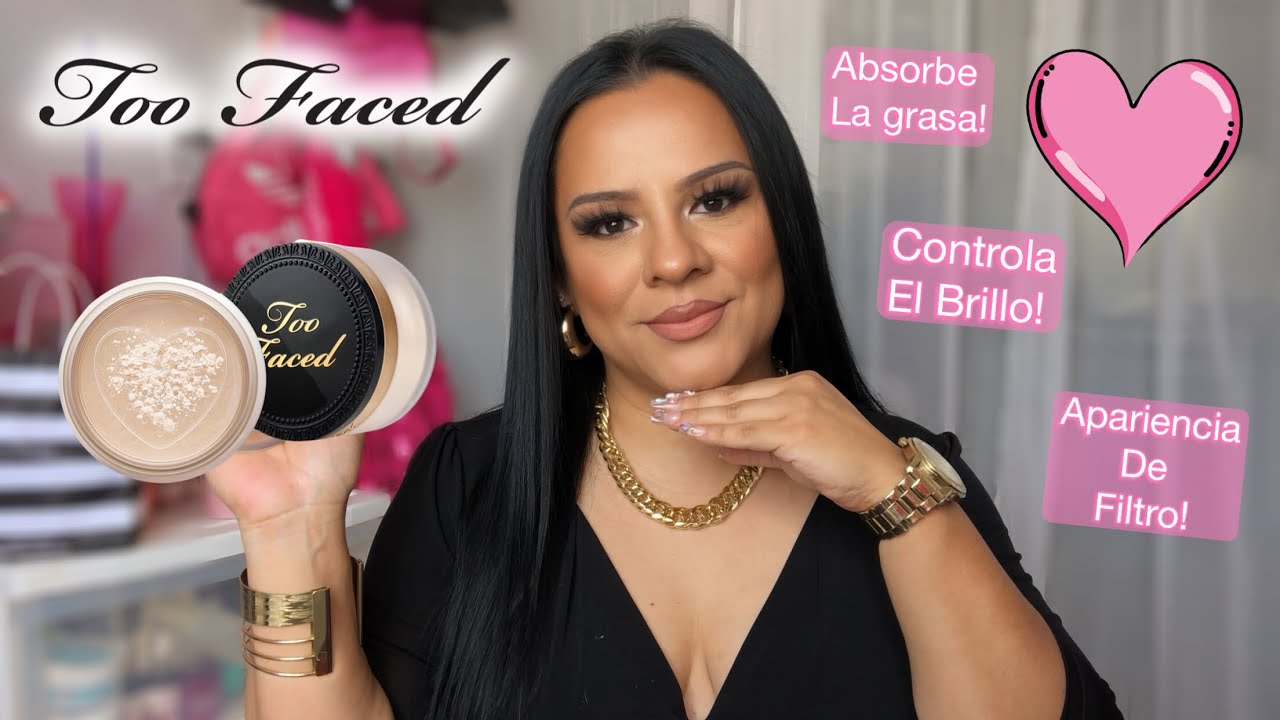 Polvo suelto translúcido Too Faced 🌸