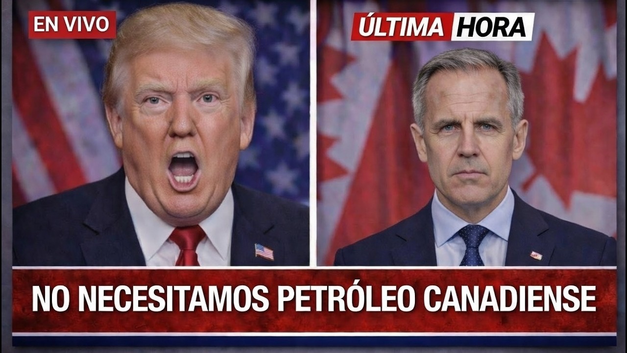 Trump: “No Necesitamos el Petróleo Canadiense” — Carney Cierra un Acuerdo con India