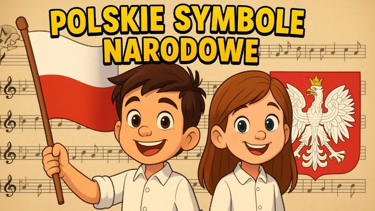 Polskie Symbole Narodowe 🇵🇱 Film edukacyjny 🤍💖  Flaga, Godło, Hymn &ndash; Co warto wiedzieć?