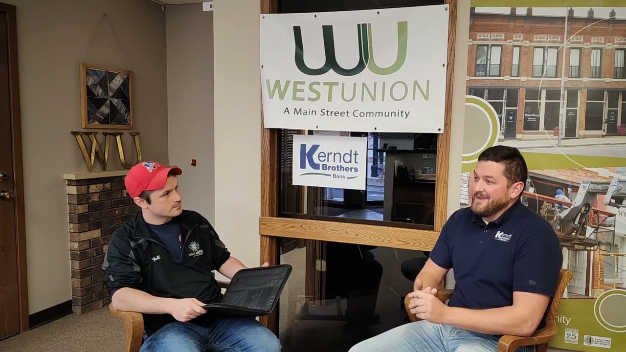 West Union Main Street Chamber Interview with Kerndt Brothers Savings Bank