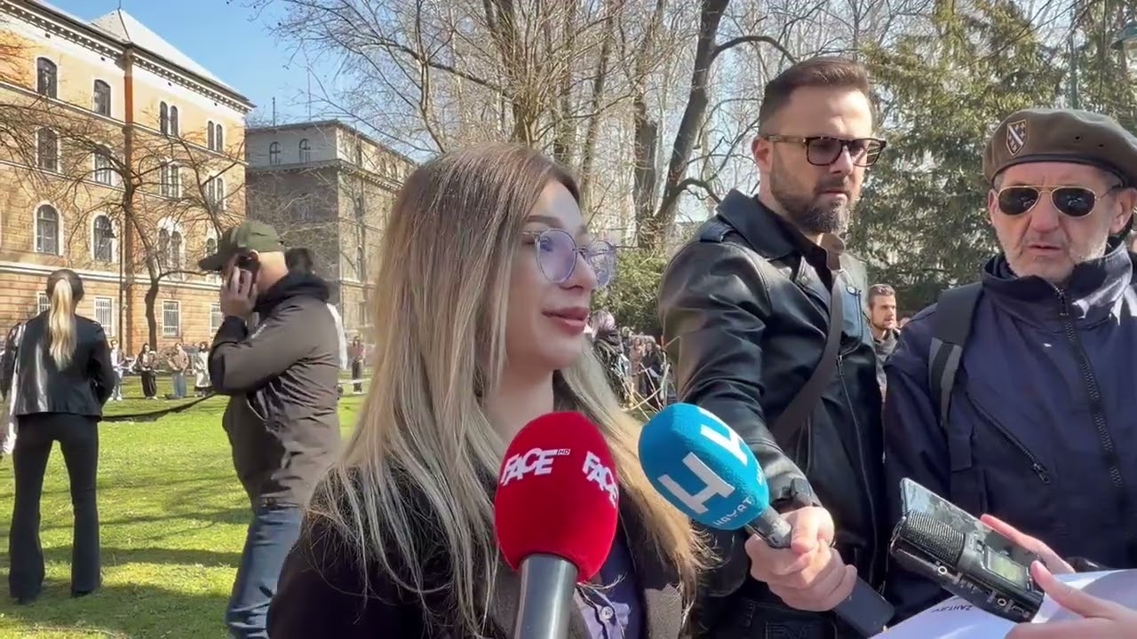 Studentica Hadžimusić pročitala zahtjeve: Nije dovoljna ostavka, tražimo da se imenuje nova Vlada KS