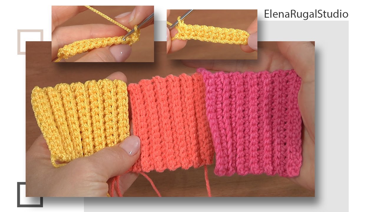 EASY Crochet Pattern For Elastic HEADBAND