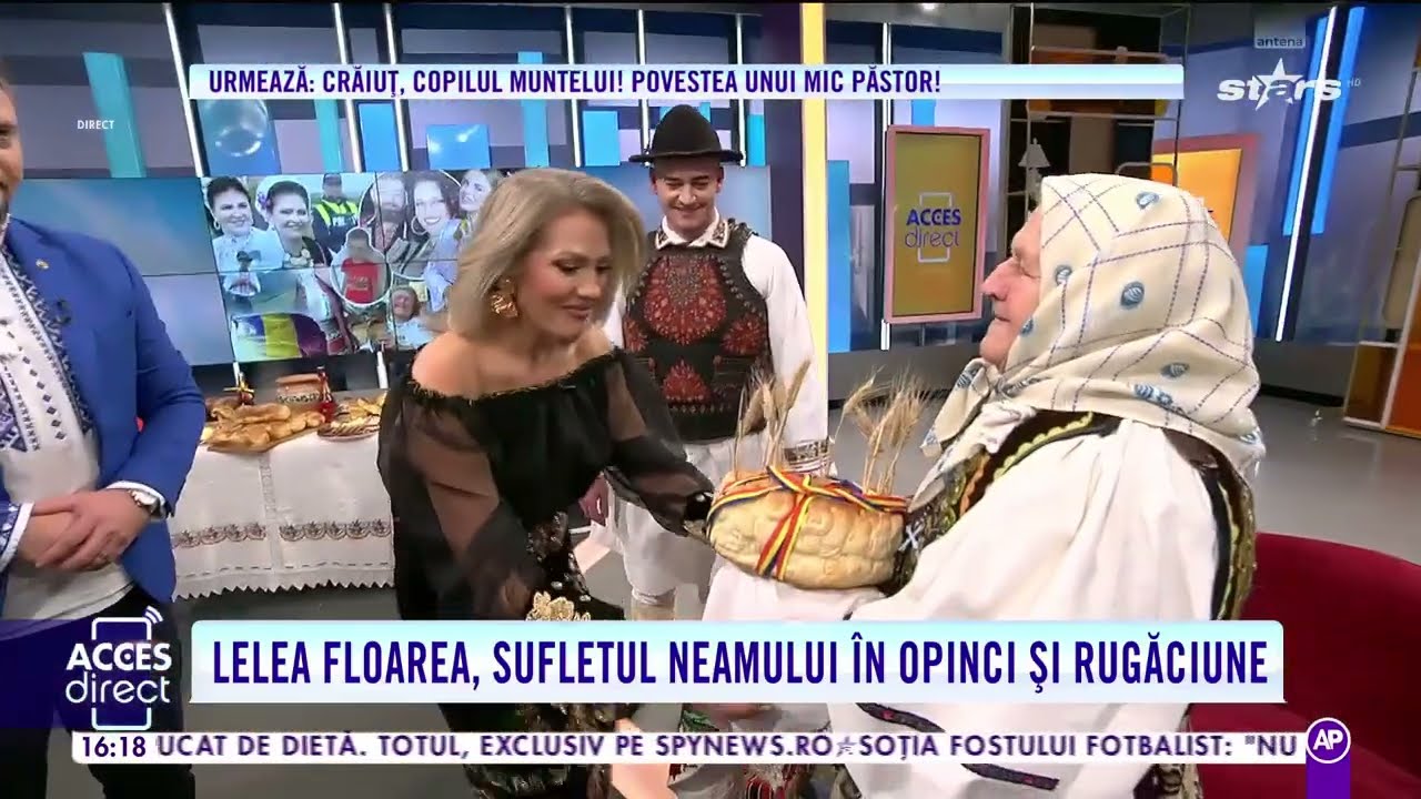 📍 La ACCES DIRECT: împreună cu lelea FLOAREA COSMI din RUNCU SALVEI, jud. BN