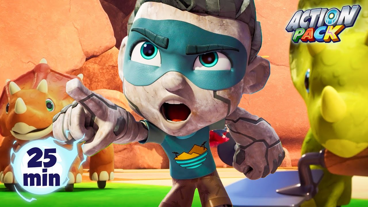 Courage & Friendship! 🤝💥 Meet Today’s Hero! | Action Pack | Family Time! 👨‍👩‍👦 | MOONBUG KIDS