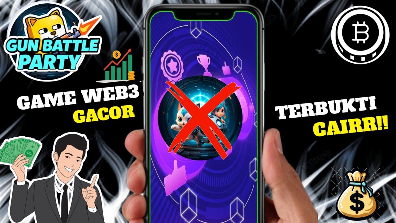 MANTAP!! GAME WEB3 PENGHASIL CUAN TERBARU TERCEPAT TAHUN 2026 - GUN BATTLE PARTY WD