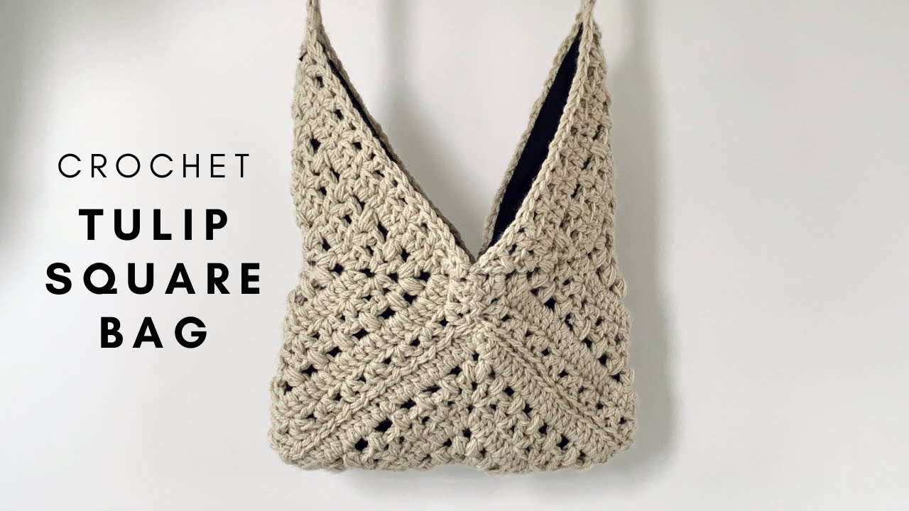 GRANNY SQURE BAG - FREE CROCHET PATTERN