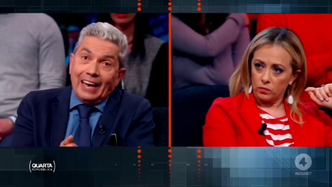 Giorgia Meloni a Quarta Repubblica. Imperdibile!