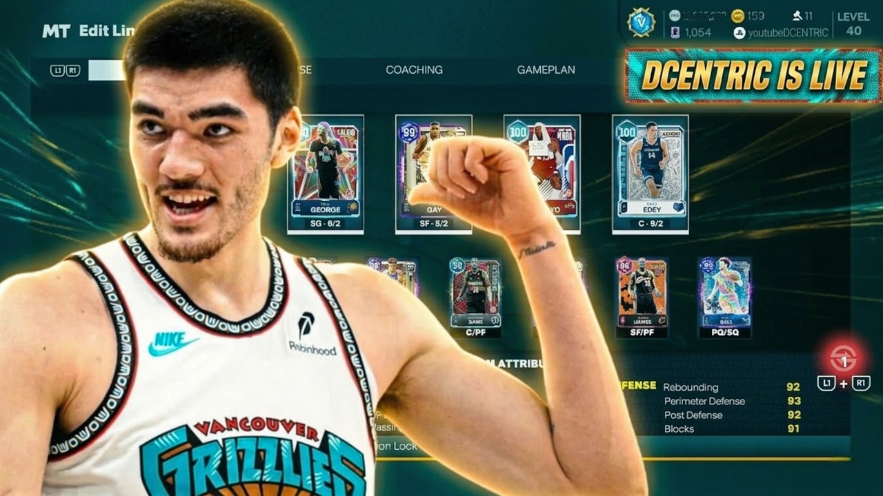 RUNNING SHOWDOWN WITH 100 Zach Edey & Hitting Pink Diamond REP in NBA 2k26 Myteam! Join D GOATSQUAD!