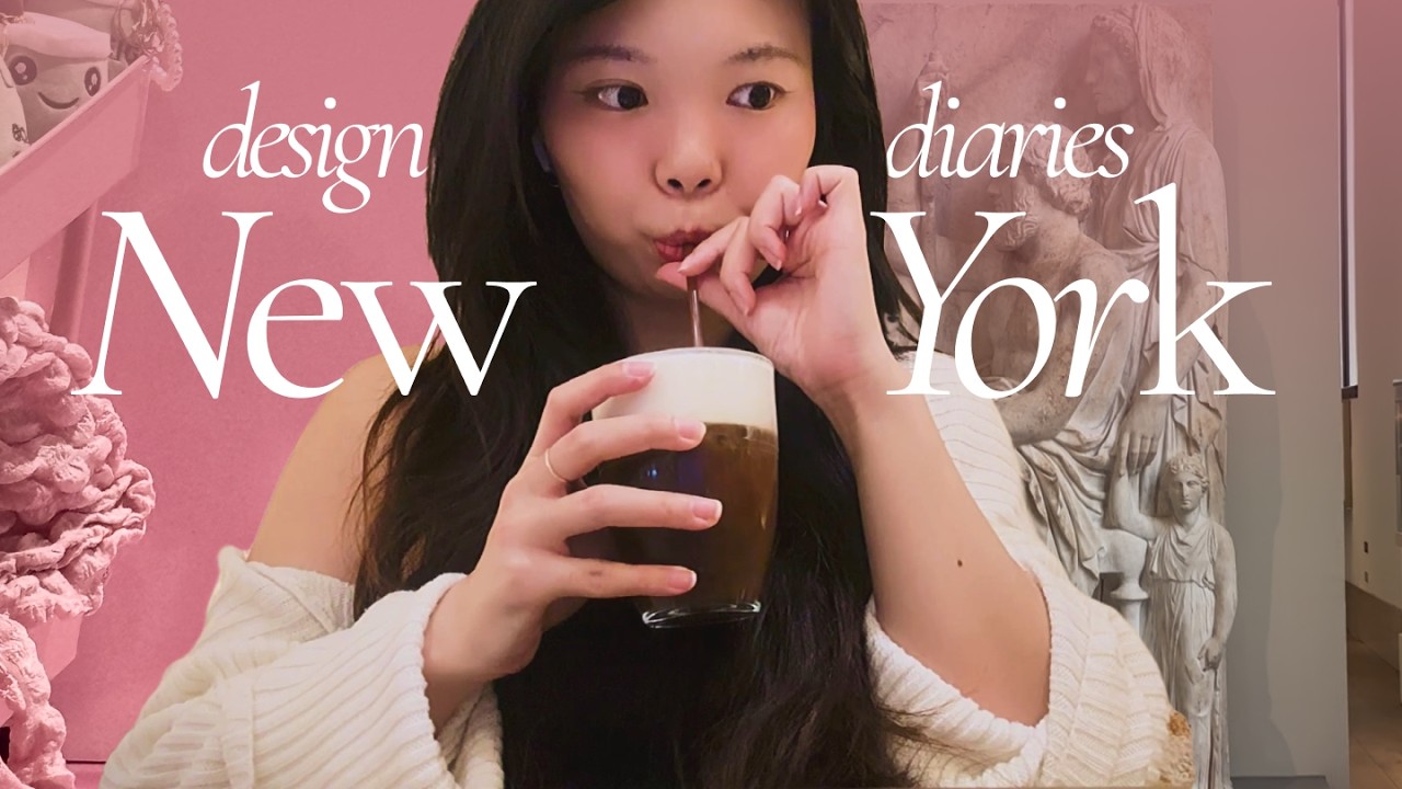 a real week as a digital design student in new york city