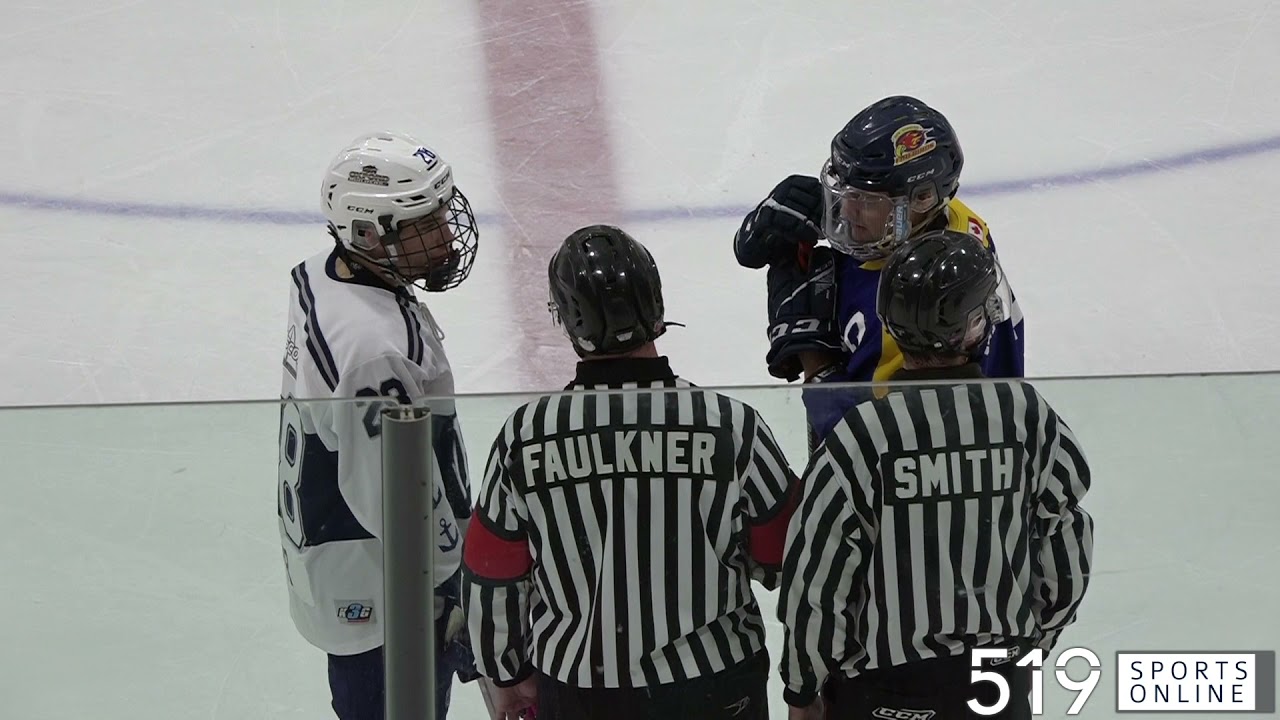 PJHL - Woodstock Navy Vets vs New Hamburg Firebirds