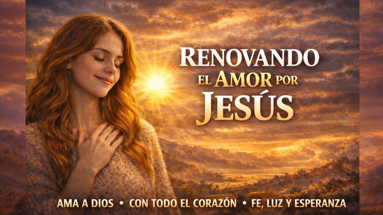 Renovando el Amor por Jesús  | Canción Cristiana Emotiva | Fe, Luz y Esperanza para el Alma